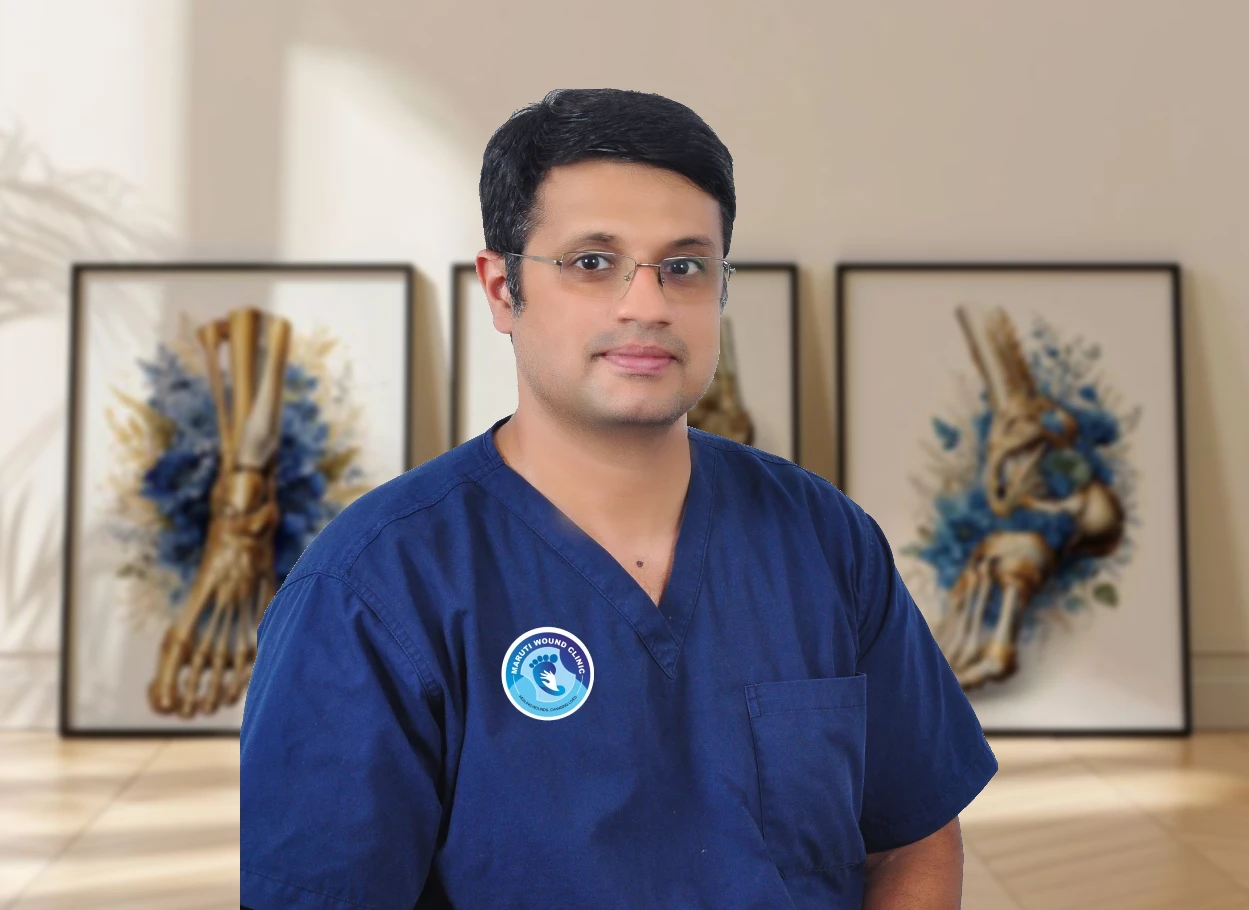Specialist in diabetes wound healing
